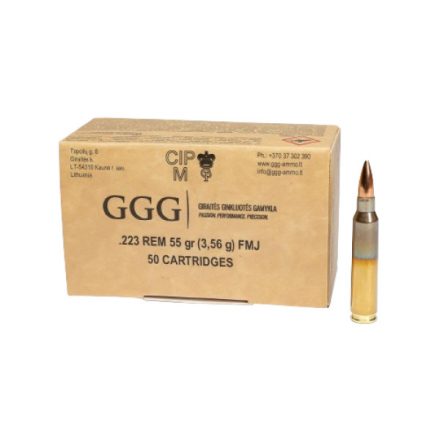 GGG .223 Rem 55gr. FMJ