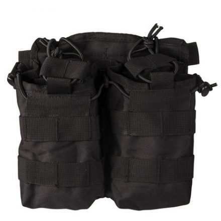 STURM MAG.TASCHE OPEN TOP DOUBLE SCHWARZ